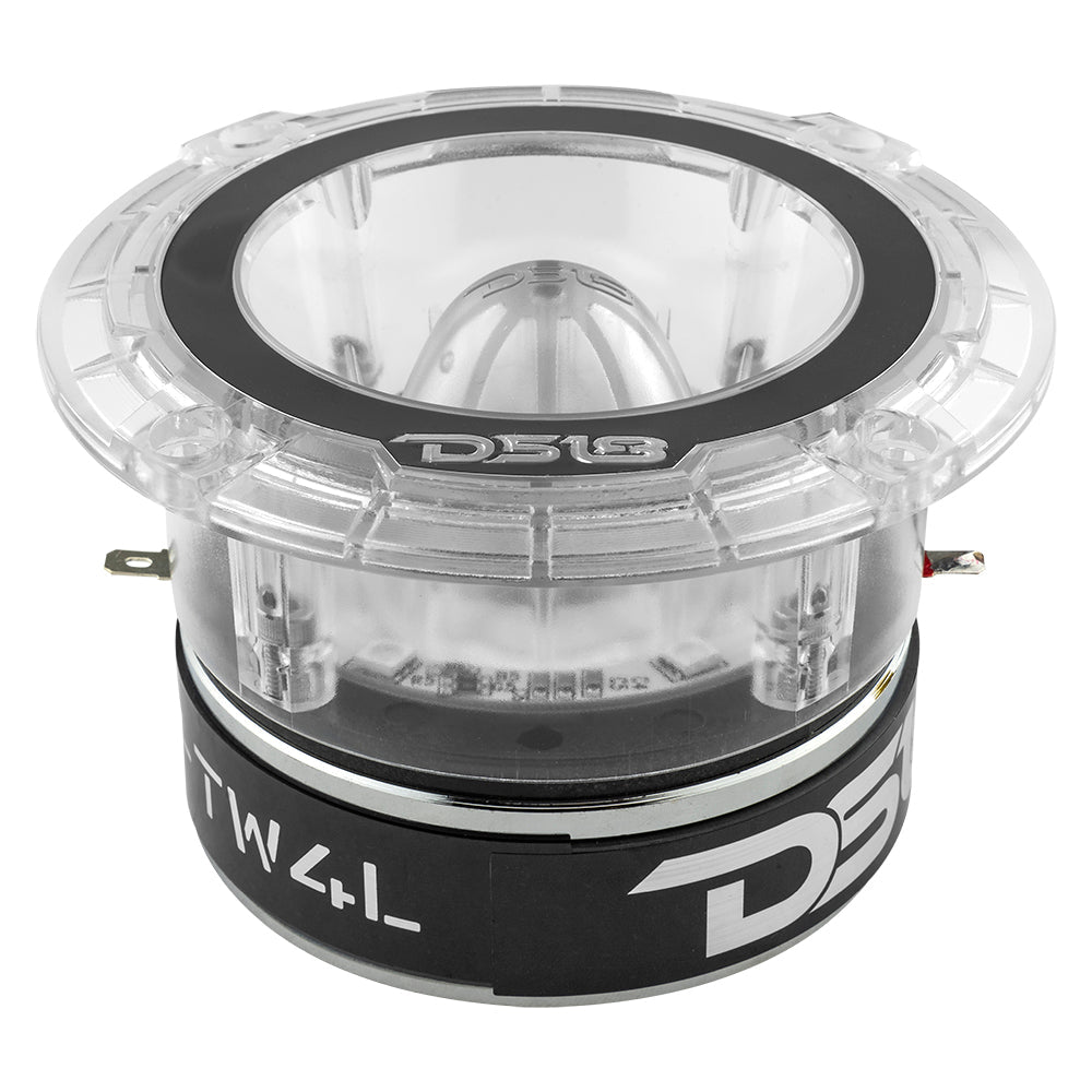 PRO-TW4L 4.5" Super Bullet Tweeter 280 Watts 1.75" Titanium 4-Ohm Vc with RGB LED Lights