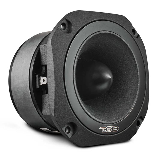 PRO-TW750C-8/BK 4" Super Bullet Tweeter with 1.5" Titanium Voice Coil and Oversized Ferrite Magnet 200 Watts 8-Ohm