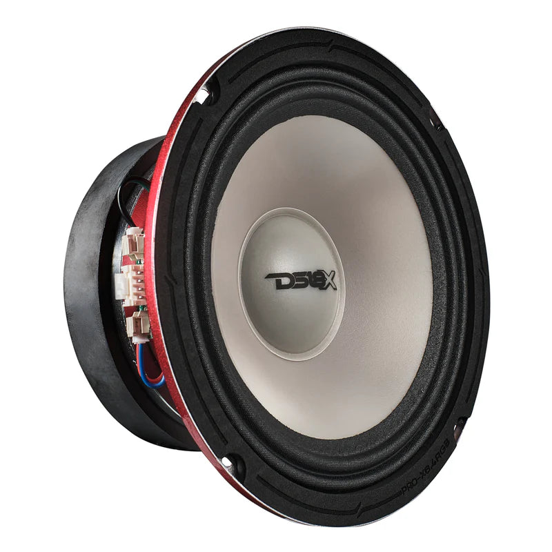 PRO-X6.4RGB 6.5" Mid-Range Loudspeaker with Dual RGB LED For Cone & Dust Cap 250 Watts 4-Ohm