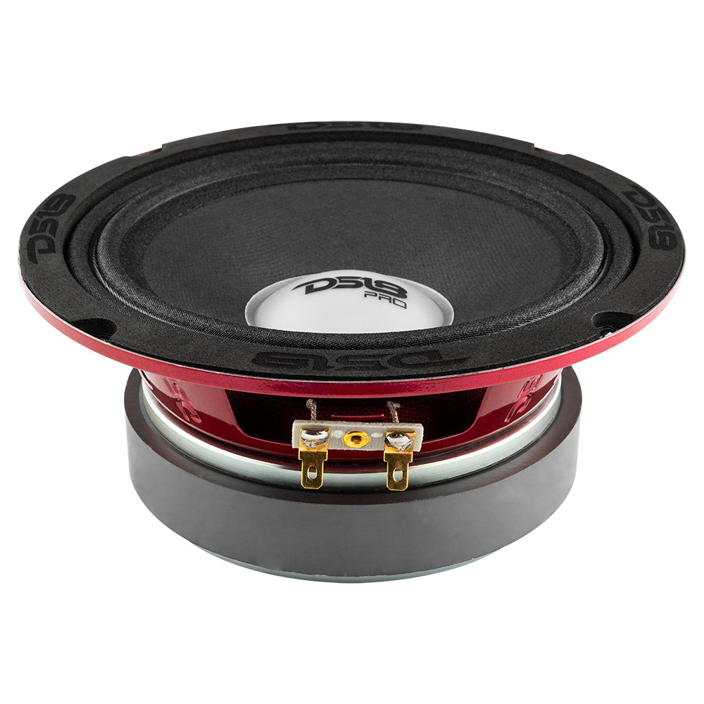 Altavoz de gama media PRO-X6.4RGBCAP con tapa antipolvo y luz RGB, 250 vatios RMS, 4 ohmios