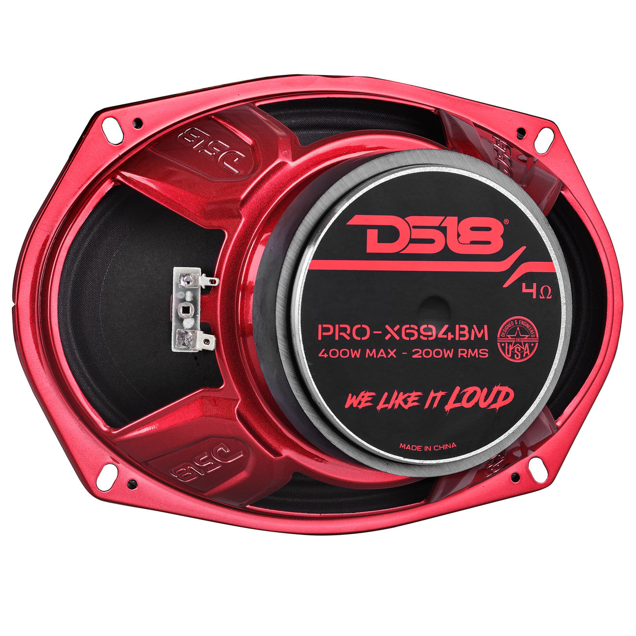 PRO-X694BM Mid-Range Bullet Loudspeaker 200 Watts Rms 4-Ohm