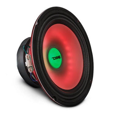 PRO-X8.4RGB 8" Mid-Range Loudspeaker with Dual RGB LED For Cone & Dust Cap 275 Watts 4-Ohm