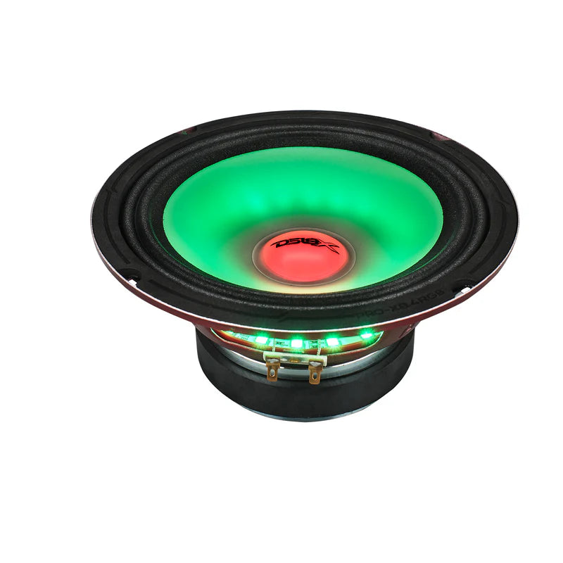 PRO-X8.4RGB 8" Mid-Range Loudspeaker with Dual RGB LED For Cone & Dust Cap 275 Watts 4-Ohm