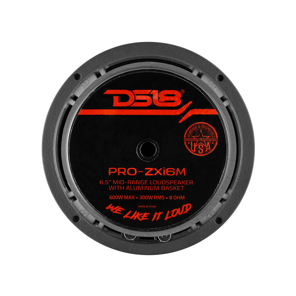 Altavoz de gama media PRO-ZXi6M con imanes de neodimio/ferrita, 300 vatios RMS, 8 ohmios