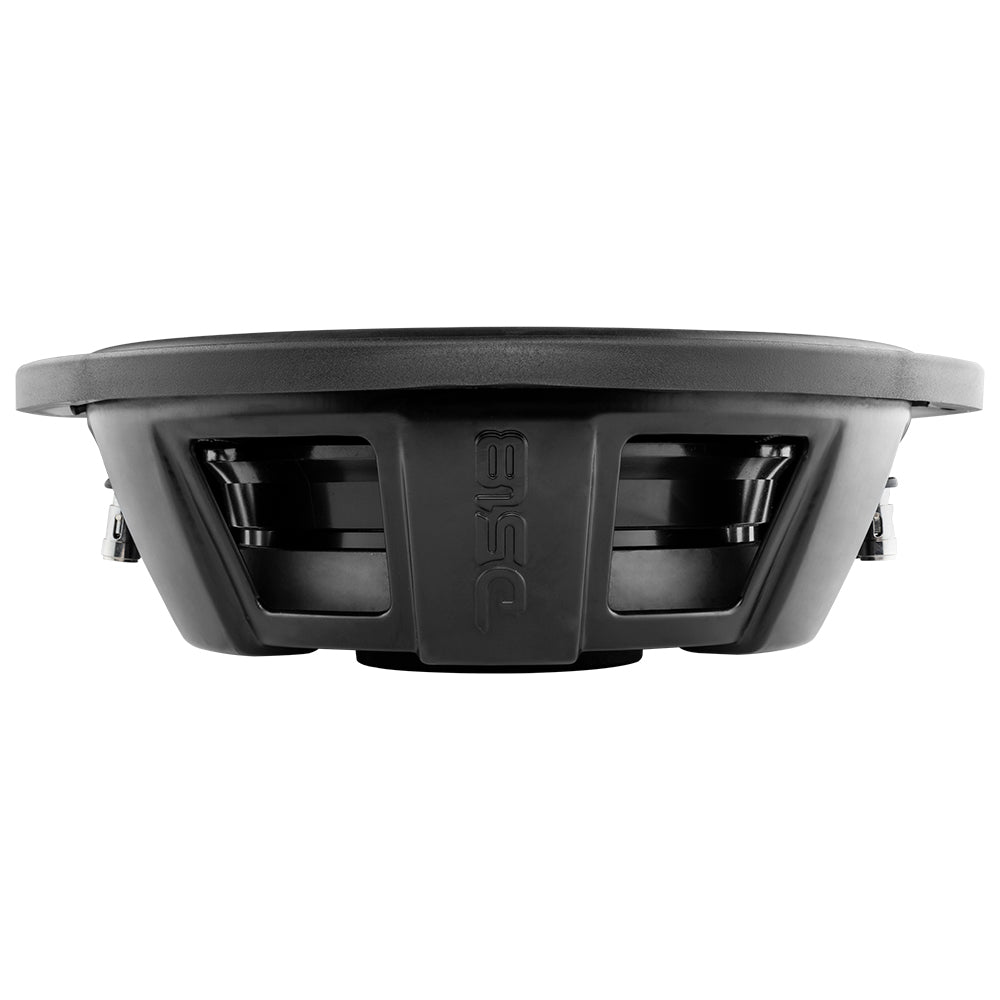 Subwoofer PSW12.2D de 12" resistente al agua y de montaje superficial, 600 vatios RMS, DVC de 2 ohmios