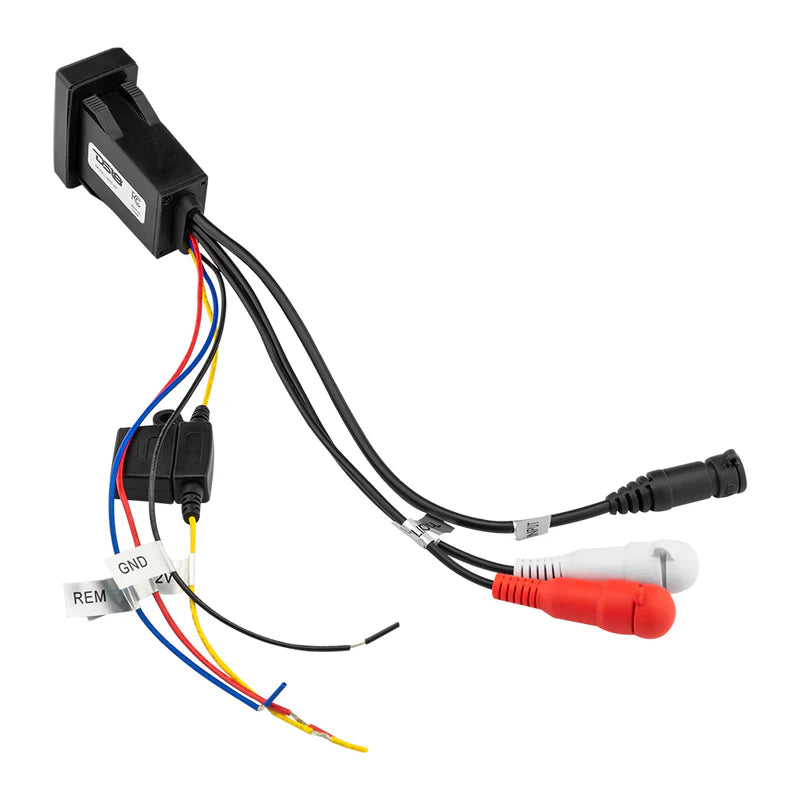 RKS-BT Marine And Powersports Waterproof Rocker Switch Bluetooth Audio Receiver With Controls