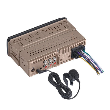 SDX-P100 Digital Media Receiver | Single Din | DSP | APP | Bluetooth Audio and Calling Head Unit | Aux Input | USB | Mechless | AM/FM Radio Receiver | 3V + 3.5V Subwoofer