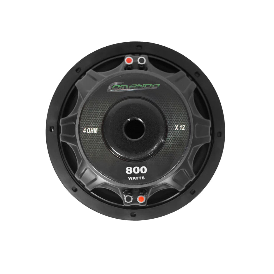 X12 | 12'' 800W MAX. | DUAL 4Ω