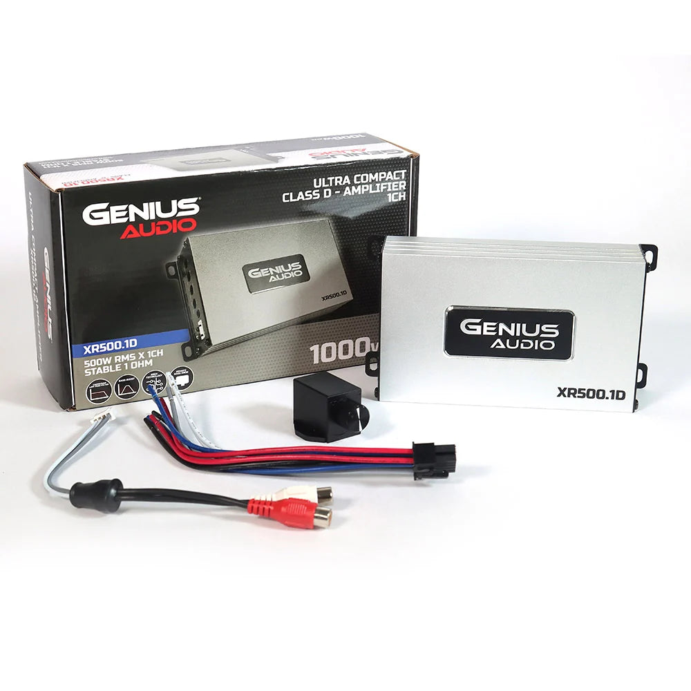 XR500.1D AMPLIFIER UTRA COMPACT 1CH CLASS D