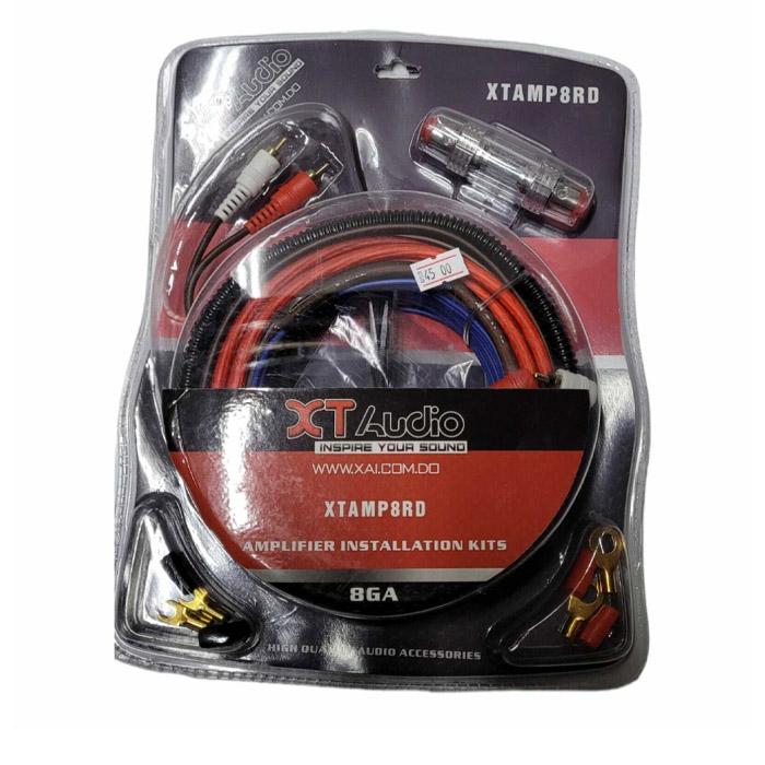 Kits de instalación de amplificadores XTAUDIO XTAMP8RD 8GA