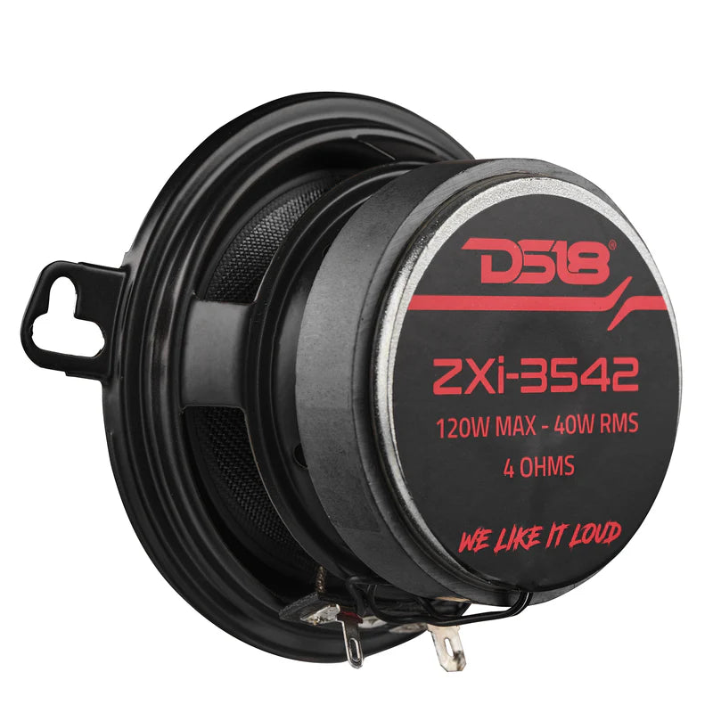 ZXI-3542 3.5” 2-Way Full-Range Coaxial Speaker 4 Ohm