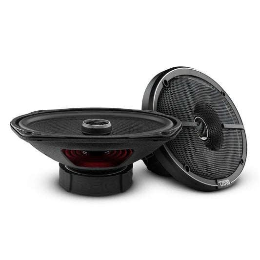 ZXI-694 6x9" 2-Way Coaxial Speakers with Kevlar Cone 120 Watts Rms 4-Ohm