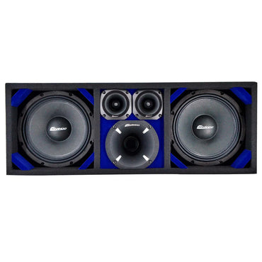 KTPON-210BLACK / DUAL 10" BLUE/BLACK LOADED