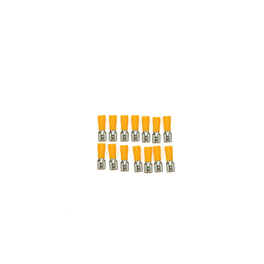 XTTM41FY XT FIMALE QUICK YELLOW 12-10AWG 100 PCS/BG