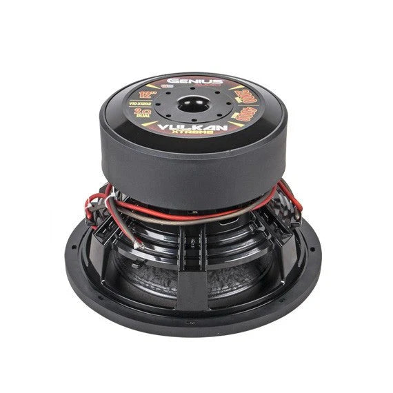 V10-X12D2 VULKAN SERIES SUBWOOFER 12" 4000 WMAX / 2000 WRMS DOUBLE COIL 2 OHM VOICE COIL FLAT ALUMINUM WIRE