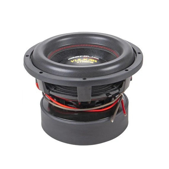 V11-X12D1 VULKAN SERIES SUBWOOFER 12" 6000 WMAX / 3000 WRMS DOUBLE COIL 1 OHM VOICE COIL FLAT ALUMINUM WIRE