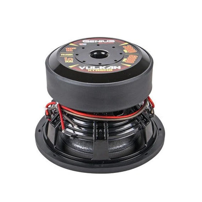 V11-X12D1 VULKAN SERIES SUBWOOFER 12" 6000 WMAX / 3000 WRMS DOUBLE COIL 1 OHM VOICE COIL FLAT ALUMINUM WIRE