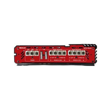 GFX-55x4 CLASS A/B AMPLIFIER 4 CHANNEL FOX SERIES 1200 W MAX/ 55 WRMS X 4 CH STABLE 2 OHM STEREO