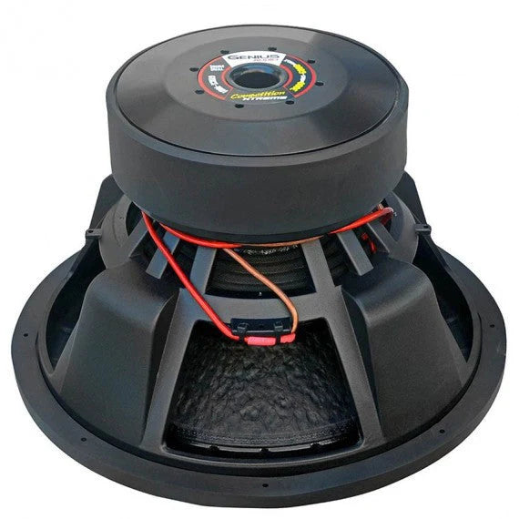 G11CX-18D1 COMPETITION SERIES SUBWOOFER 18" 6000 WMAX /3000 WRMS DOUBLE COIL 1 OHM VOICE COIL FLAT ALUMINUM WIRE