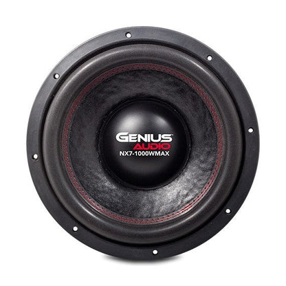 NX7-12D2 NX7-12D2 12-INCH SUBWOOFER 1000 WMAX / 500 WRMS DUAL 2 OHM COIL