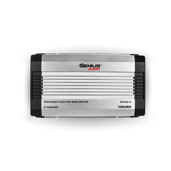 GTM 650.1D COMPACT DIGITAL AMPLIFIER 1 CHANNEL GTM SERIES 1500 WMAX / 650 WRMS X 1 CH STABLE 1 OHM MONO