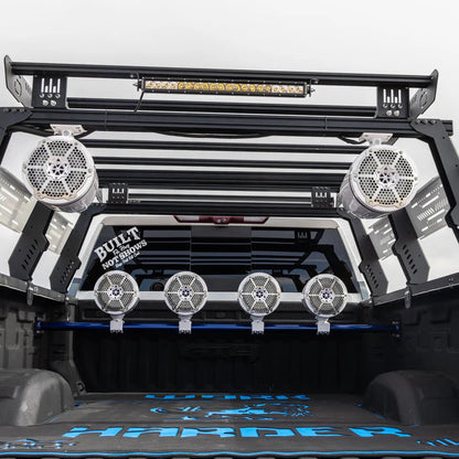 NXL-X6TPNEO/WH NXL 6.5" Neodymium Marine and Powersports Towers with Built-in Passive Radiator, 1" Driver and LED RGB Lights 150 Watts Rms -White