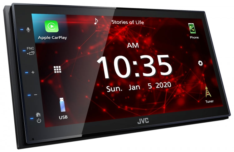 KW-M560BT JVC DIGITAL MEDIA RECEIVER FEATURING 6.8 CAPACITIVE TOUCH MONITOR