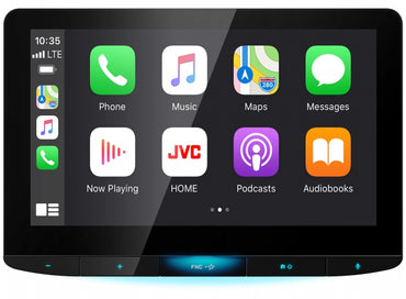 KW-Z1000W JVC DIGITAL MEDIA RECEIVER FEATURING 10.1 HD SCREEN