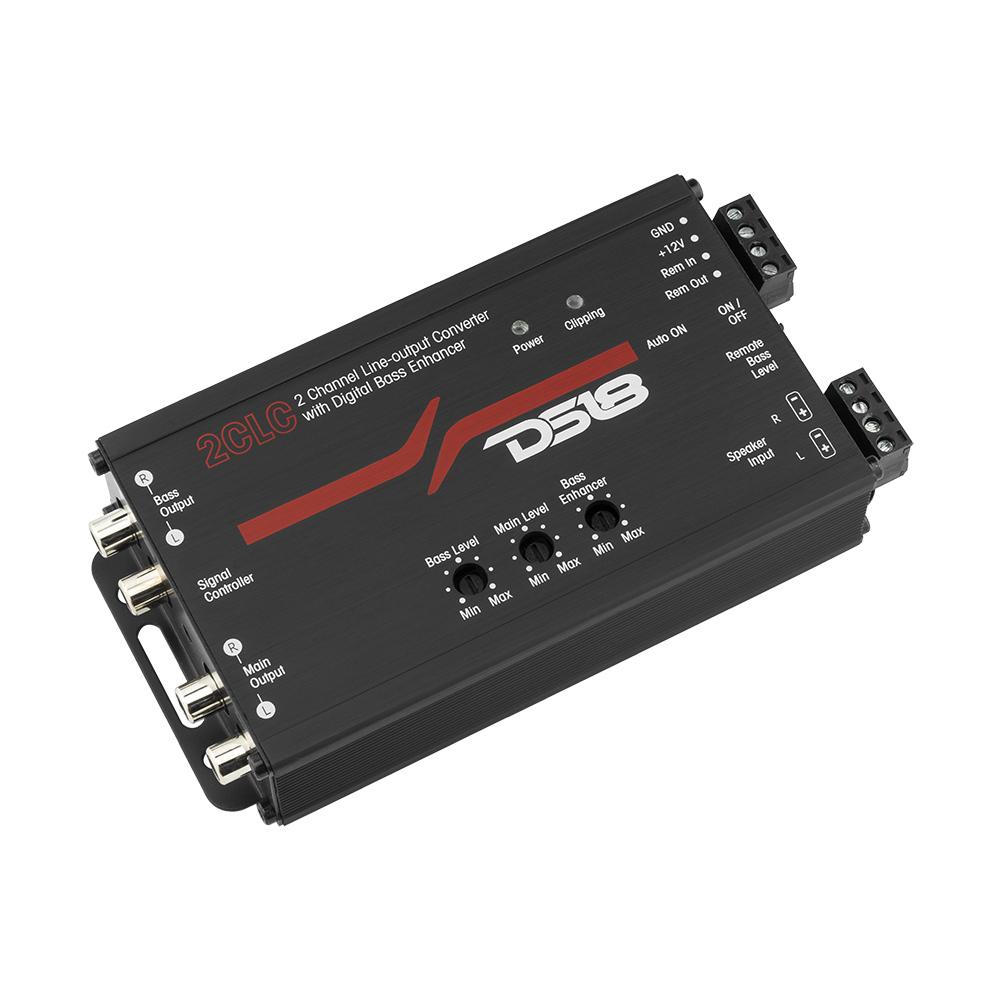 2CLC 2-Channel Line Output Converter with Digital Bass Enhancer