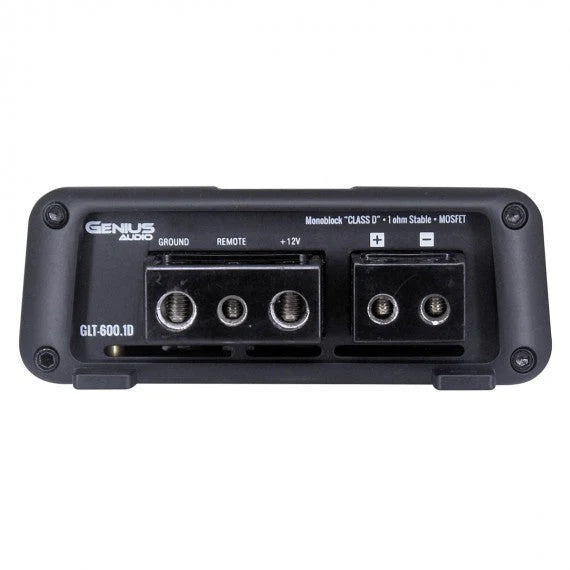 GLT-600.1D MINI COMPACT DIGITAL MONOBLOCK AMPLIFIER 1 CHANNEL GLT SERIES 1200 WMAX / 600 WRMS X 1 CH STABLE 1 OHM MONO