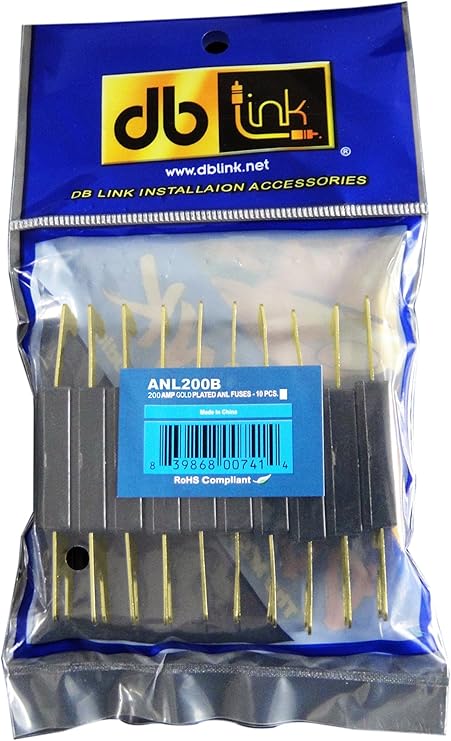 ANL200B DB LINK GOLD PLATED 200A ANL FUSE BULK