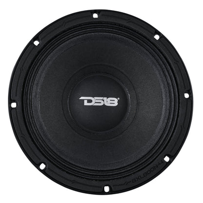 8XL800N-4 XL 8" Mid-Range Loudspeaker 4-Ohm With Neodymium Magnet 400 Watts RMS