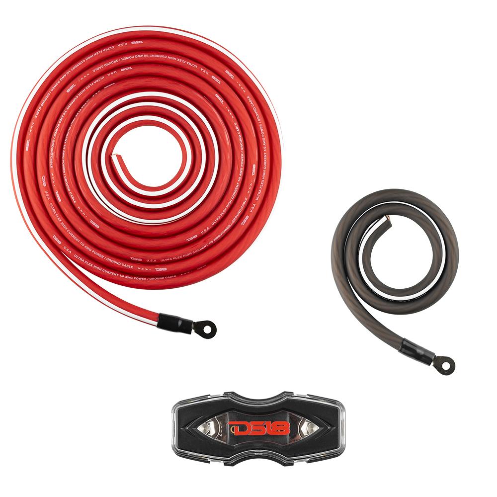 AMPKIT4 Amplifier Installation Kit -Red