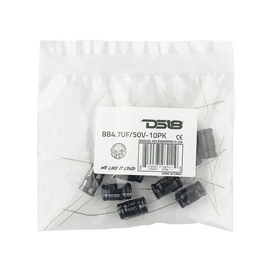 BB4.7UF/50V-10PK Bass Blocker