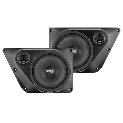 BRO-BD-LR Ford Bronco 6th Gen 4 Door Back Doors 6.5" Speakers and 2.3" Tweeter Panels