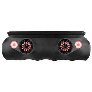BRO-SBAR/BK Ford Bronco 6th Gen 4-Door Overhead Bar System fits 4 x 8" speakers + 2 x 6.5" Speakers and 2 x 3.78" Tweeters