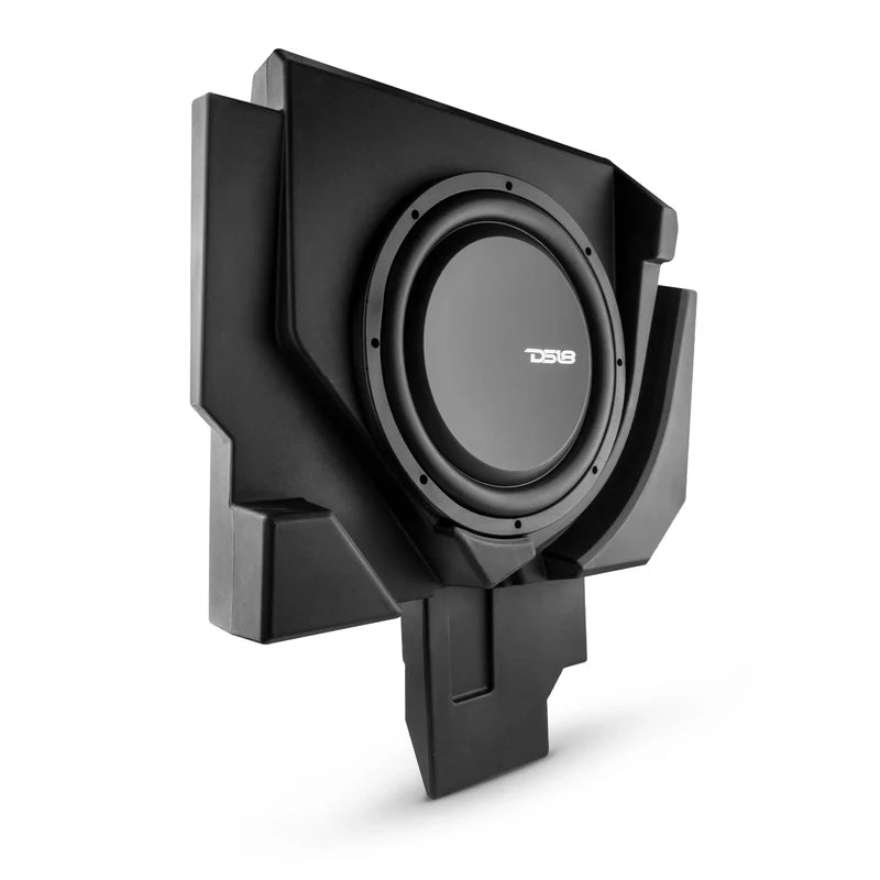 CA-X3BASS/P Can-Am Maverick X3 12" Under Seat Subwoofer Enclosure Passenger Side - PSW12.4D Shallow Water Resistant Subwoofer Included