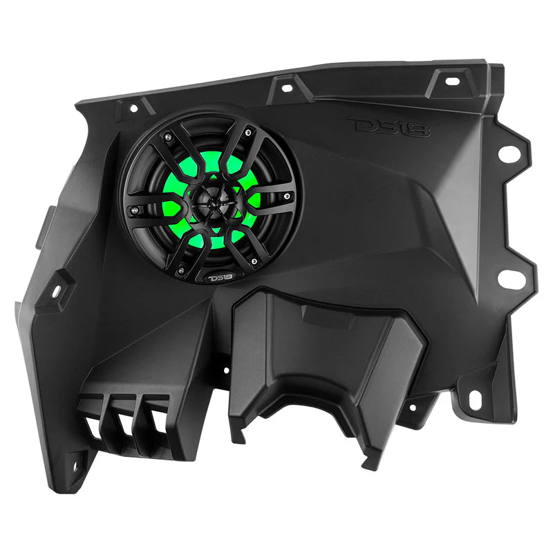 CA-X3DS6LD Can-Am Maverick X3 Dashboard Panel Loaded with 6.5" Speaker and RGB Lights