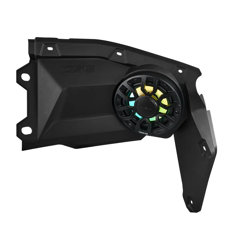 CA-X3DS6LDV2 Can-Am Maverick X3 Dashboard Panel Loaded with 6.5" Speaker and Digital Lights