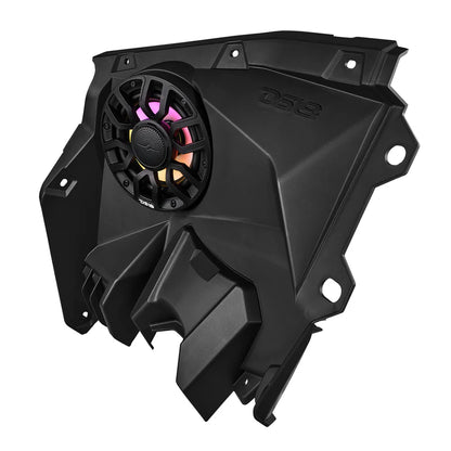 CA-X3DS6LDV2 Can-Am Maverick X3 Dashboard Panel Loaded with 6.5" Speaker and Digital Lights