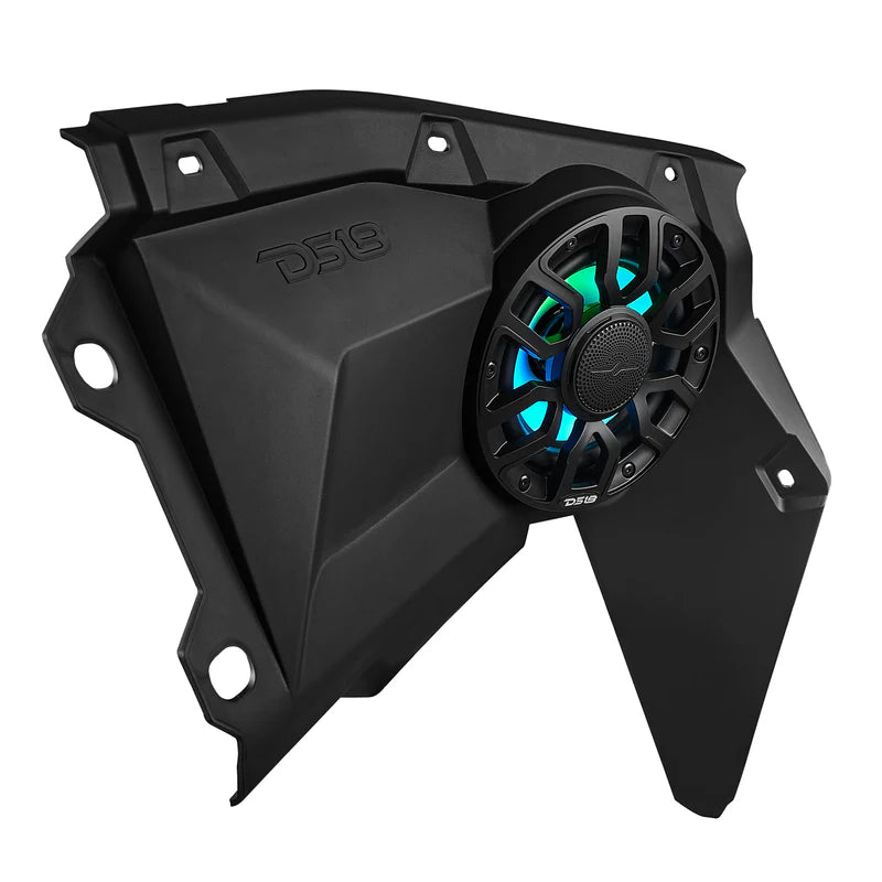 CA-X3DS6LDV2 Can-Am Maverick X3 Dashboard Panel Loaded with 6.5" Speaker and Digital Lights