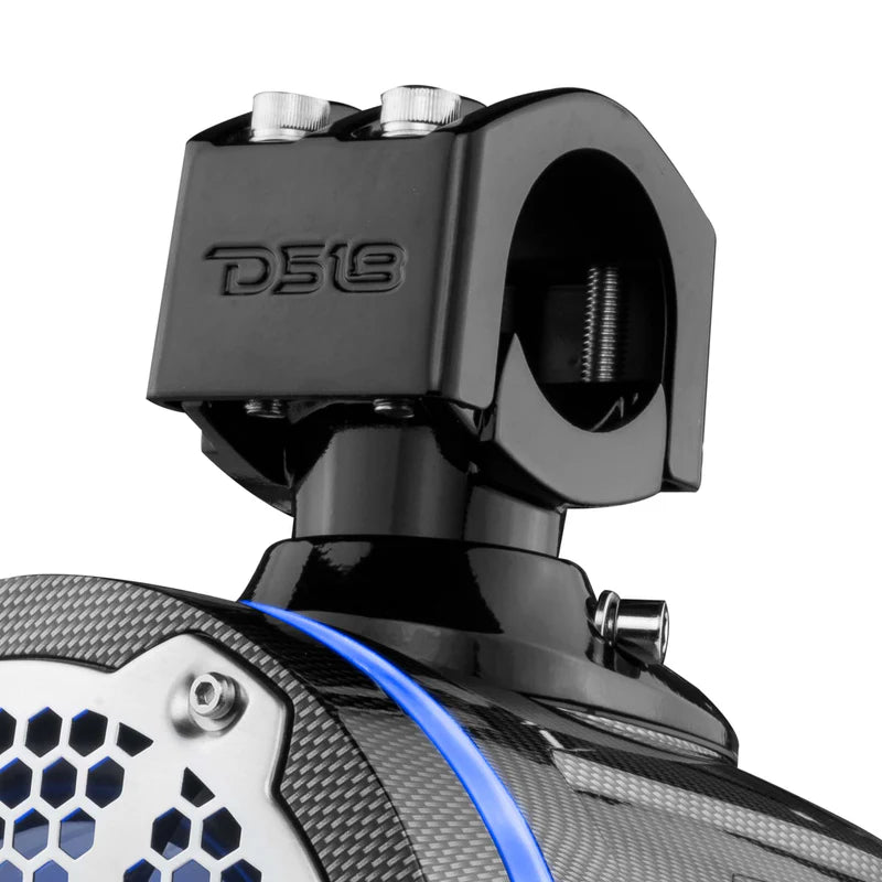 CF-X6TP NXL 6.5" Marine and Powersports Towers LED RGB Lights 100 Watts Rms - Black Carbon Fiber