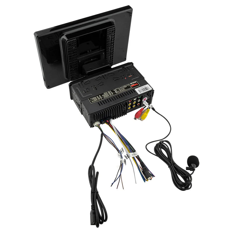 DDX10.5ML 10.5" Floating Adjustable Modular Touchscreen Mechless Single-DIN Head Unit with Bluetooth, Mirror Link and USB