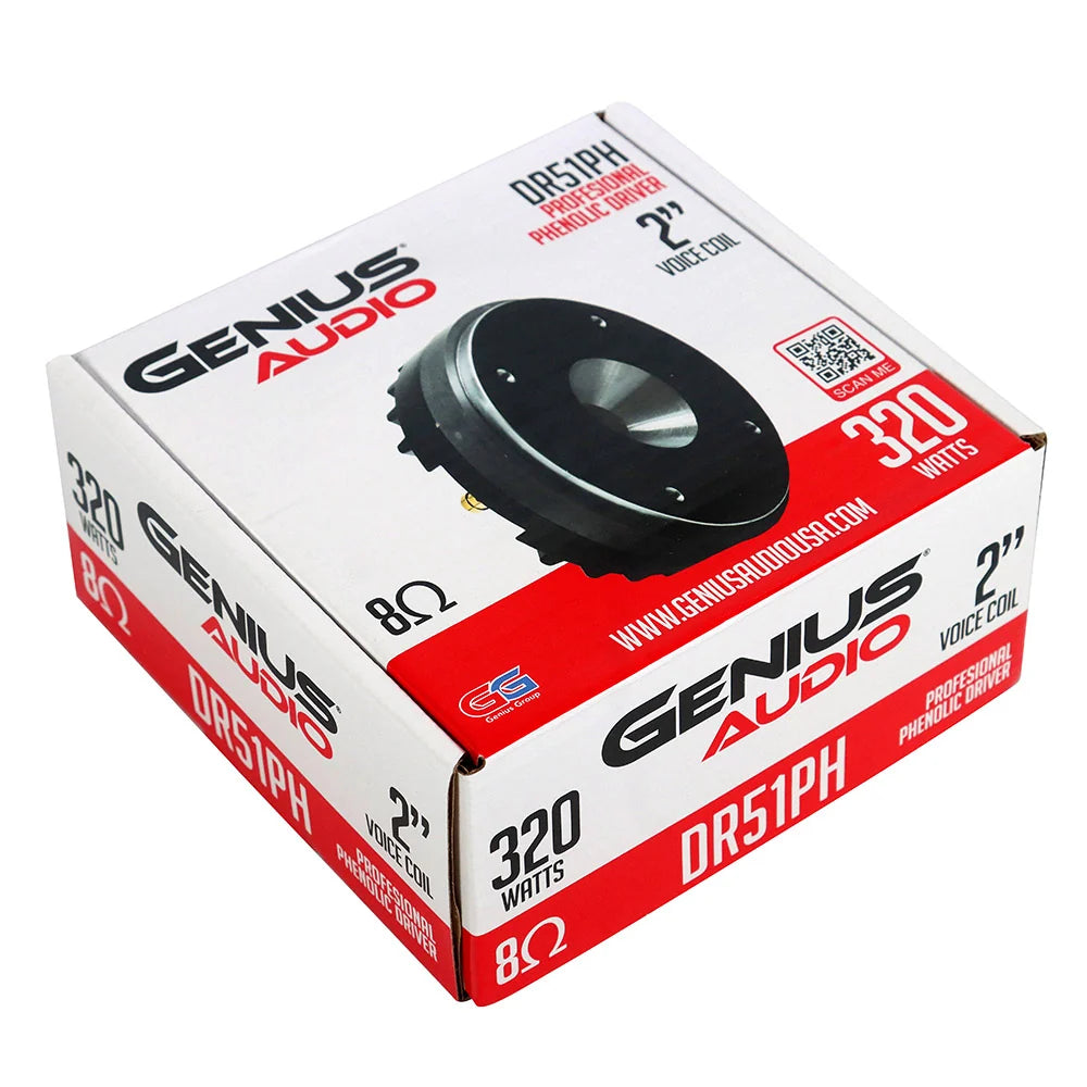 DR51PH 2'' VOICE COIL PROFESSIONAL DRIVER PHENOLIC