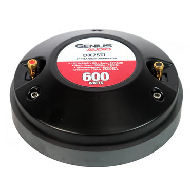 DX75TI PROFESSIONAL HIGH COMPRESSION TITANIUM DRIVER 3" VOICE COIL