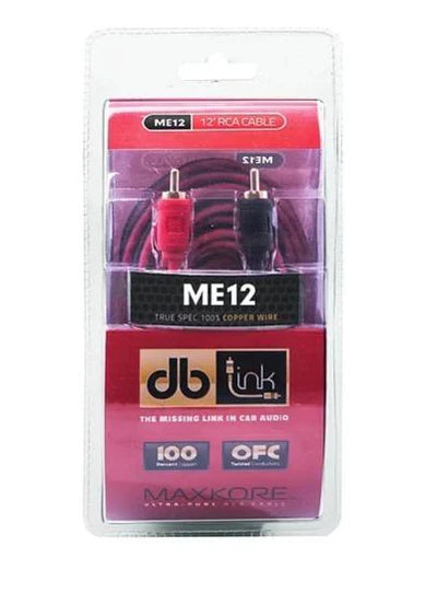 ME12 DB LINK MAXKORE 100% COPPER 12FT RCA