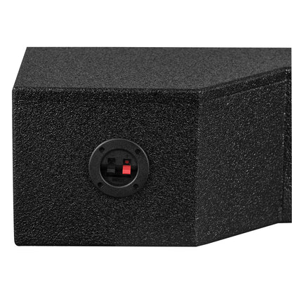 EBM-FFPRAM19-2X8.LDPKG Loaded 2 x 8" Subwoofer Enclosure for 2019 – 2024 RAM Trucks