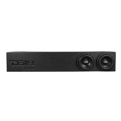 EBM-FFPRAM19-2X8.LDPKG Loaded 2 x 8" Subwoofer Enclosure for 2019 – 2024 RAM Trucks