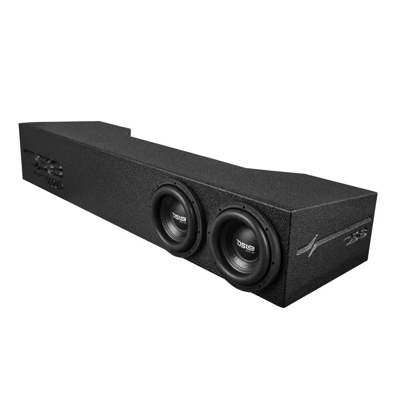 EBM-FFPRAM19-2X8.LDPKG Loaded 2 x 8" Subwoofer Enclosure for 2019 – 2024 RAM Trucks