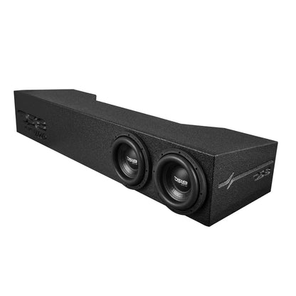 EBM-FFPRAM19-2X8.LDPKG Loaded 2 x 8" Subwoofer Enclosure for 2019 – 2024 RAM Trucks